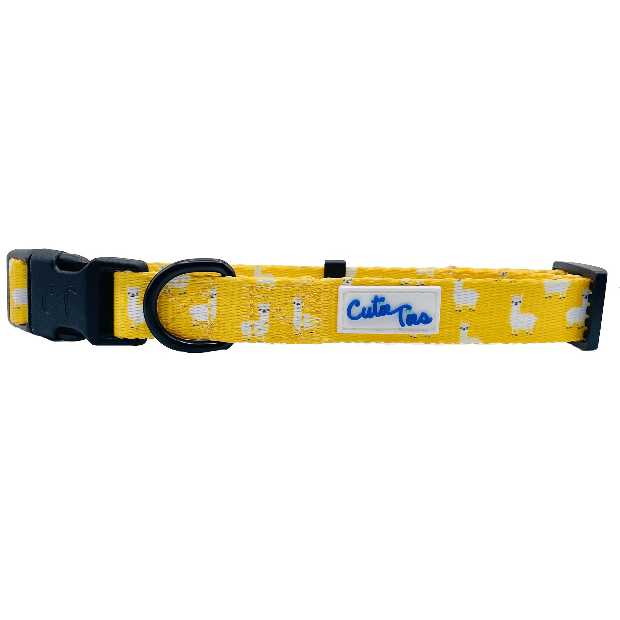 Colorful Cutie Ties Fun Design Dog Collar with playful pattern, adjustable strap, and secure buckle, perfect for small and medium dogs.