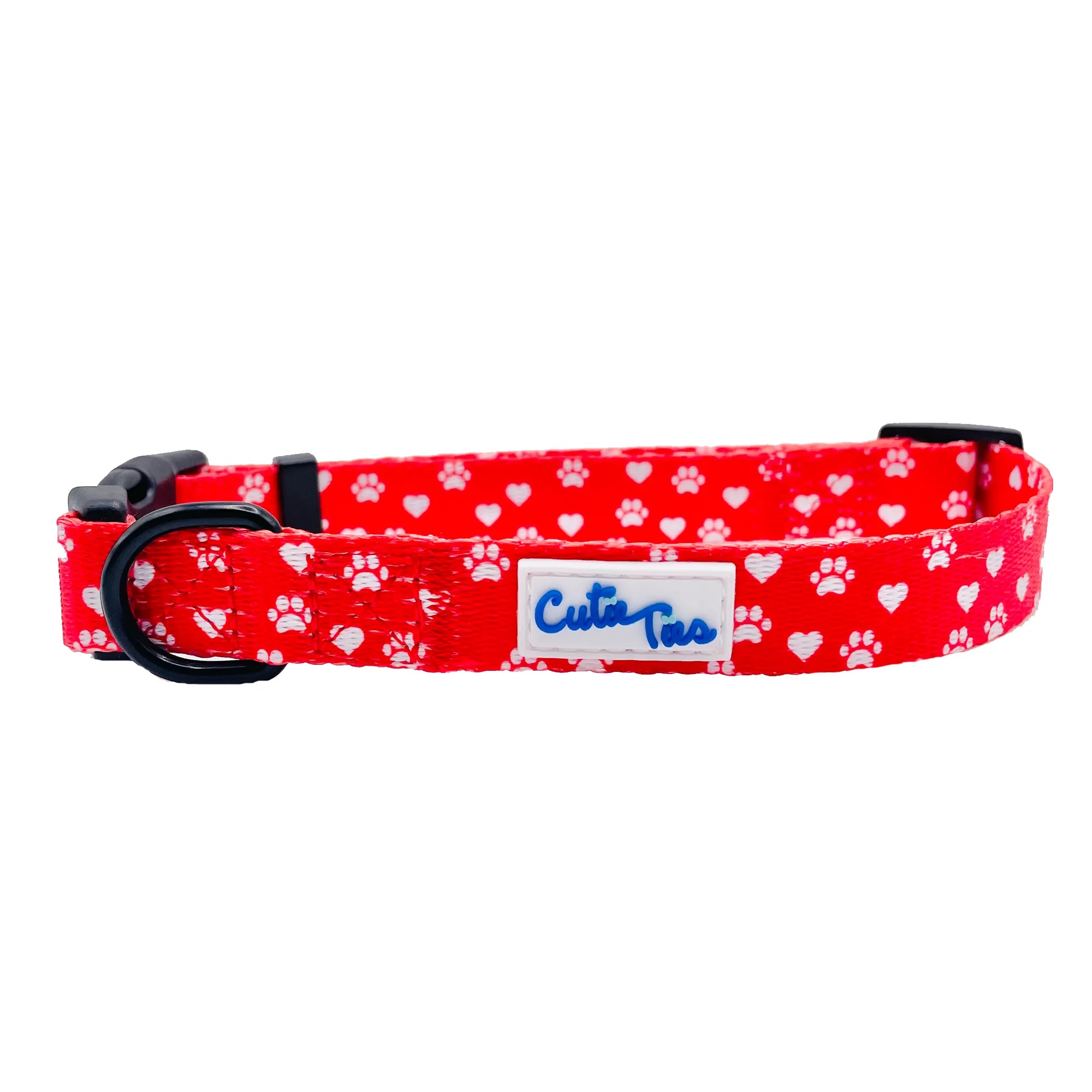 Colorful Cutie Ties Fun Design Dog Collar with playful pattern, adjustable strap, and durable hardware for small to medium dogs.