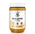 Paw Power Nutrition Dawg Butter dog treats in a container, showing creamy, peanut butter-like consistency for canine snacks.