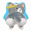 Griggles Lil' Cheekies plush cat toy designed for interactive play, featuring soft stuffed material and colorful design.