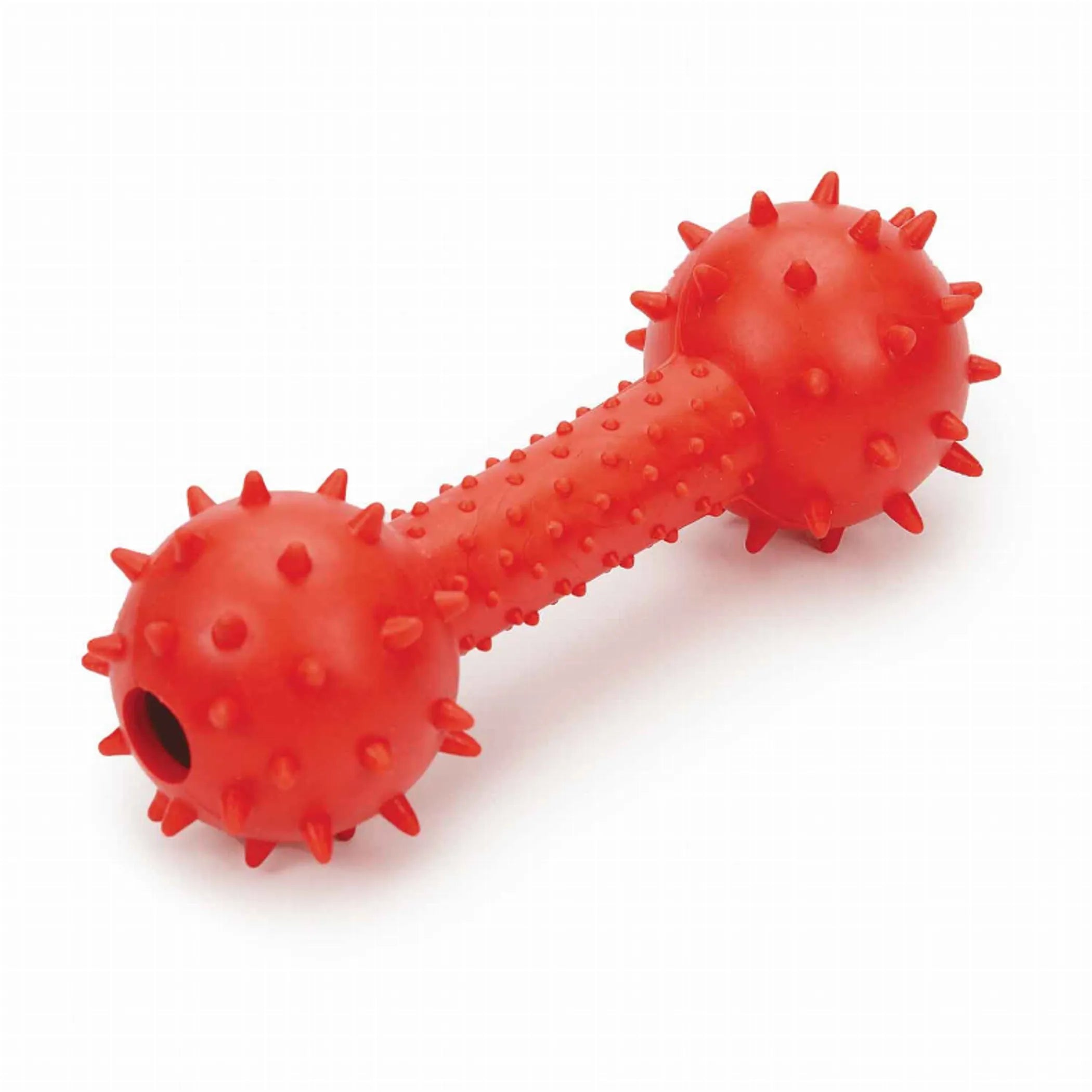 Digger's DG Spiked TPR Dumbbell with Bell for strength training and resistance exercises, featuring textured grip and durable TPR material.