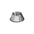 Proselect No Tip Heavy Poodle and Cocker Dish 32oz with colorful dog breed design, durable ceramic material for pets.