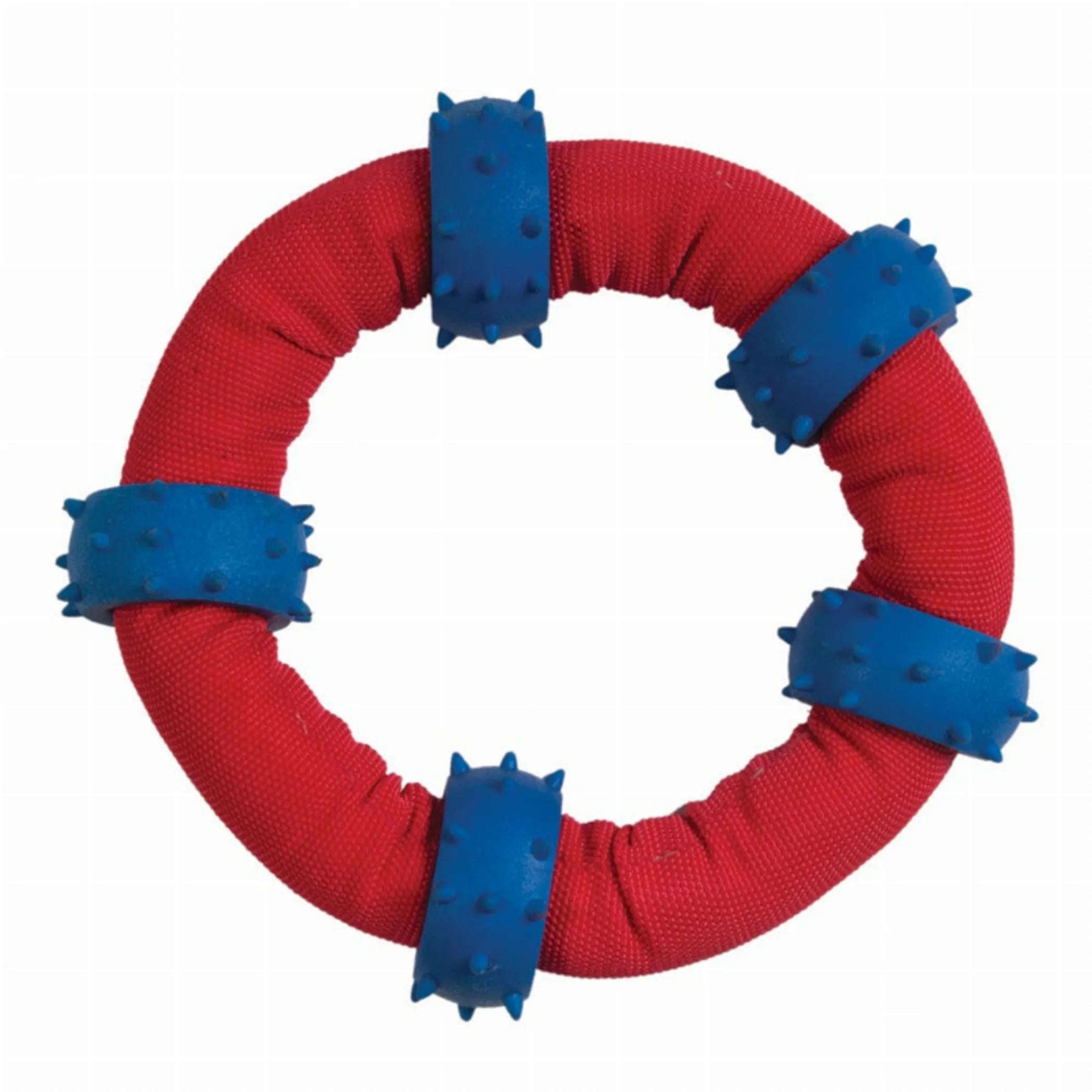 Chomper CHP Gladiator Tuff Nylon Tossin Dog Toy flying disc, durable chew toy for dogs in vibrant nylon material