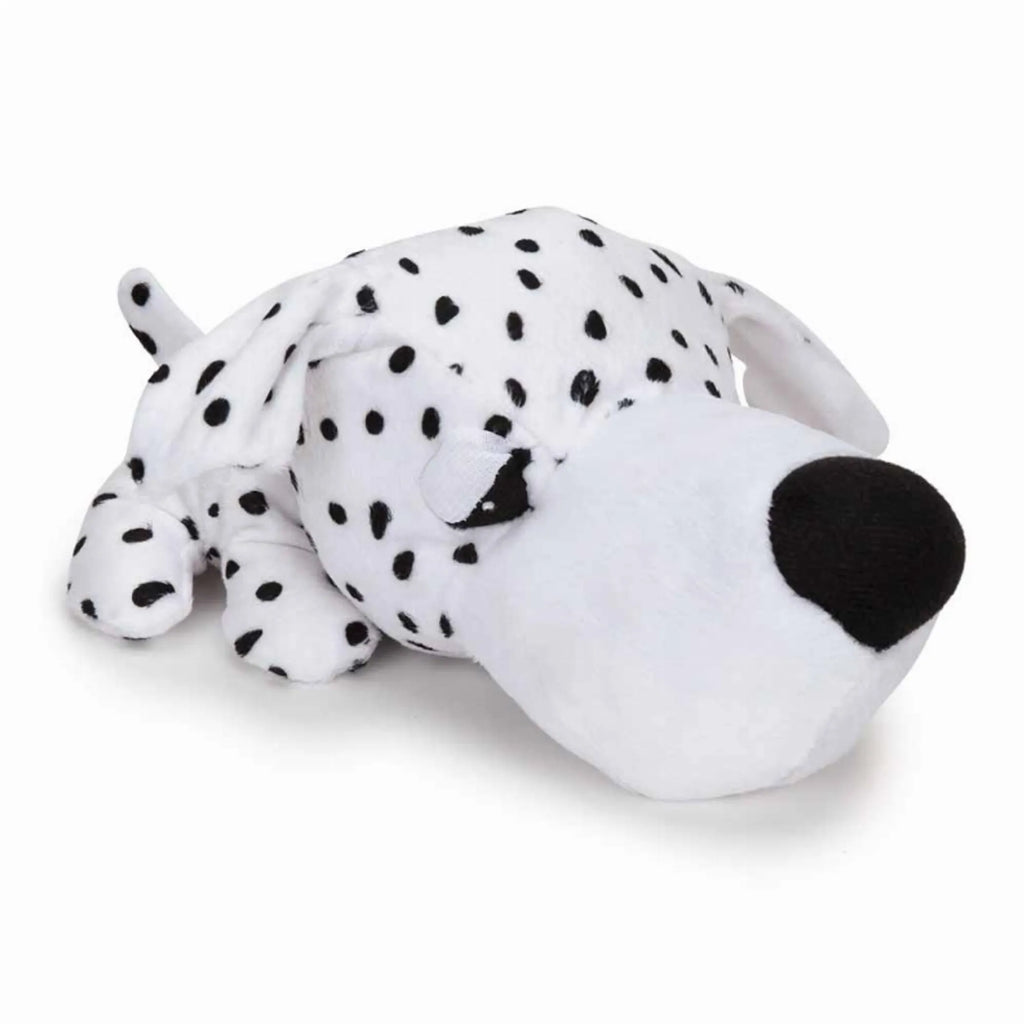 Digger's FatHedz Beagle plush squeaky dog toy from Digger's unstuffies collection, featuring a soft, cuddly beagle design.