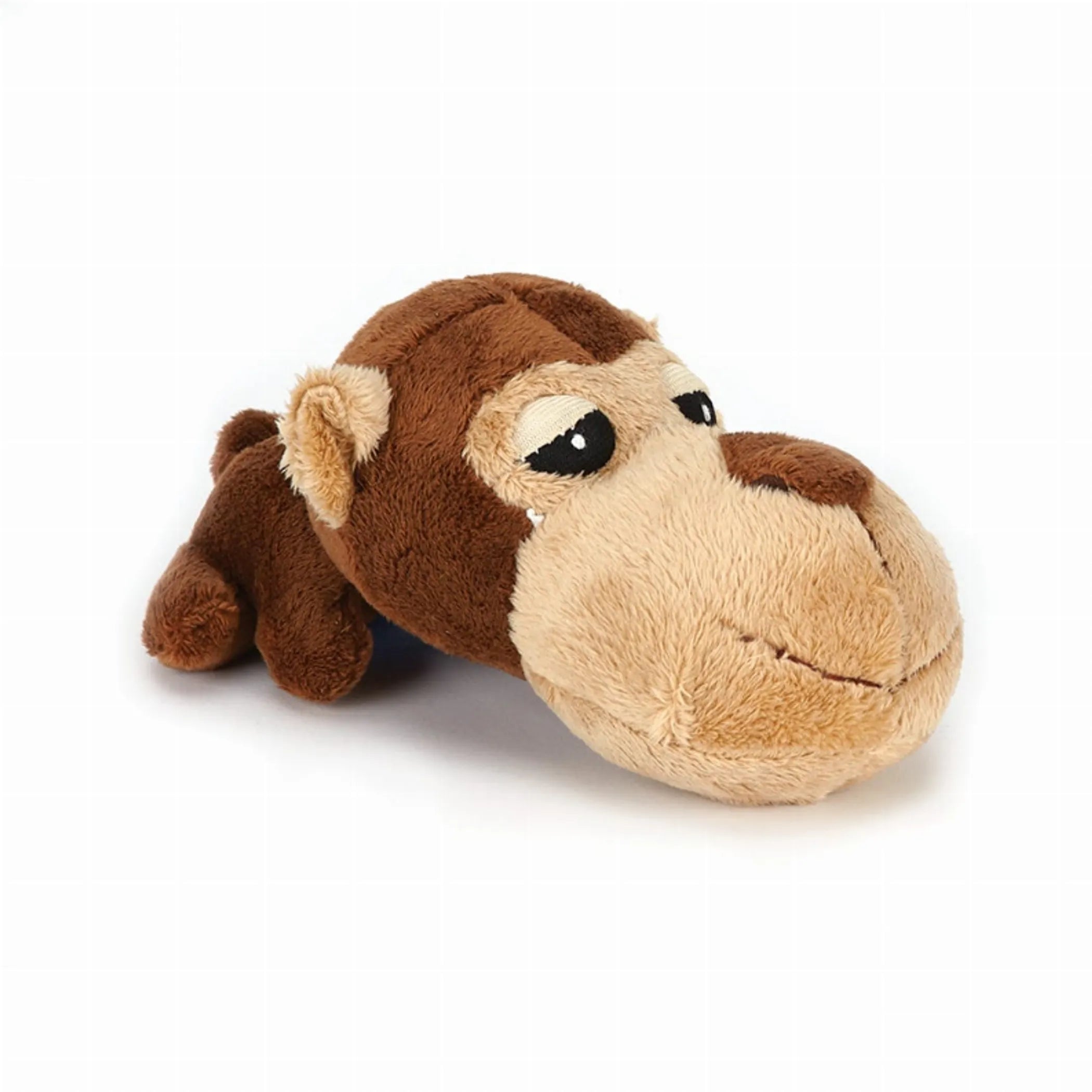 Digger's FatHedz Beagle plush squeaky dog toy from Digger's unstuffies collection, featuring a soft, squeezable beagle design.