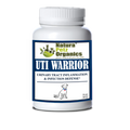 Organic Pet Systems Uti Warrior Max urinary tract supplement for dogs and cats, supporting urinary health and infection relief.