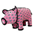 Soft Tuffy Barnyard Pig dog toy by VIP Products with durable fabric and playful pig design for dogs to chew and play.