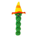 VIP Products Mighty Tequila Worm dog toy, plush interactive chew toy for dogs, with colorful worm design and soft fabric.
