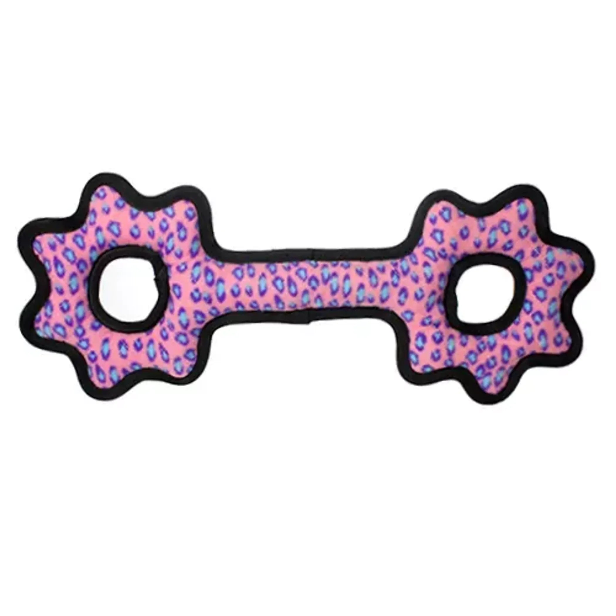 Durable Tuffy Ultimate Tug-O-Gear dog toy by VIP Products, designed for tug-of-war play with textured fabric and reinforced stitching.