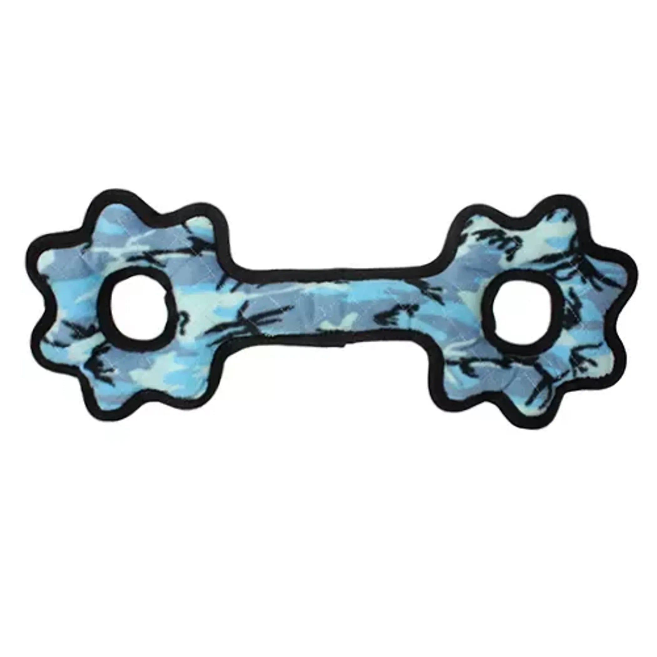 Durable Tuffy Ultimate Tug-O-Gear dog toy by VIP Products, featuring thick braided fabric for tough tug-of-war play.