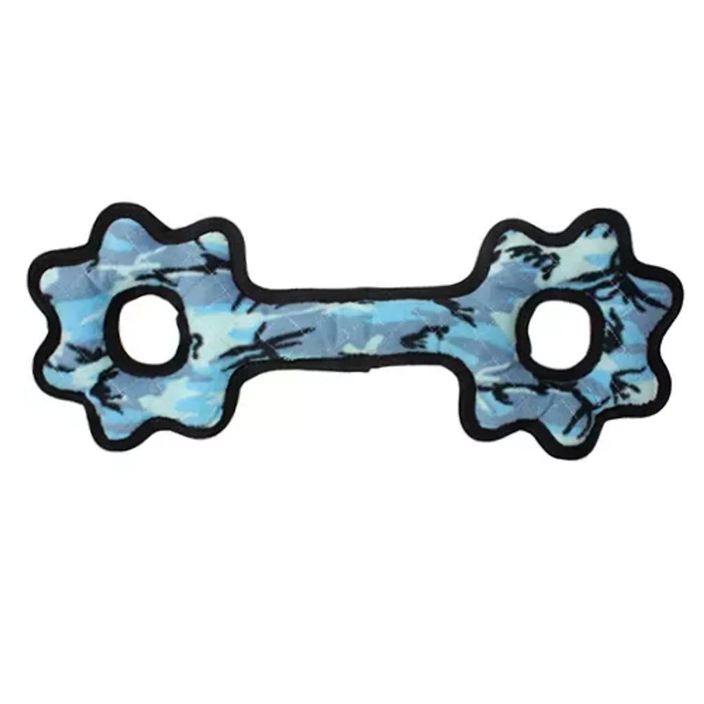 Durable Tuffy Ultimate Tug-O-Gear dog toy by VIP Products featuring thick, reinforced fabric for tough tug-of-war play.