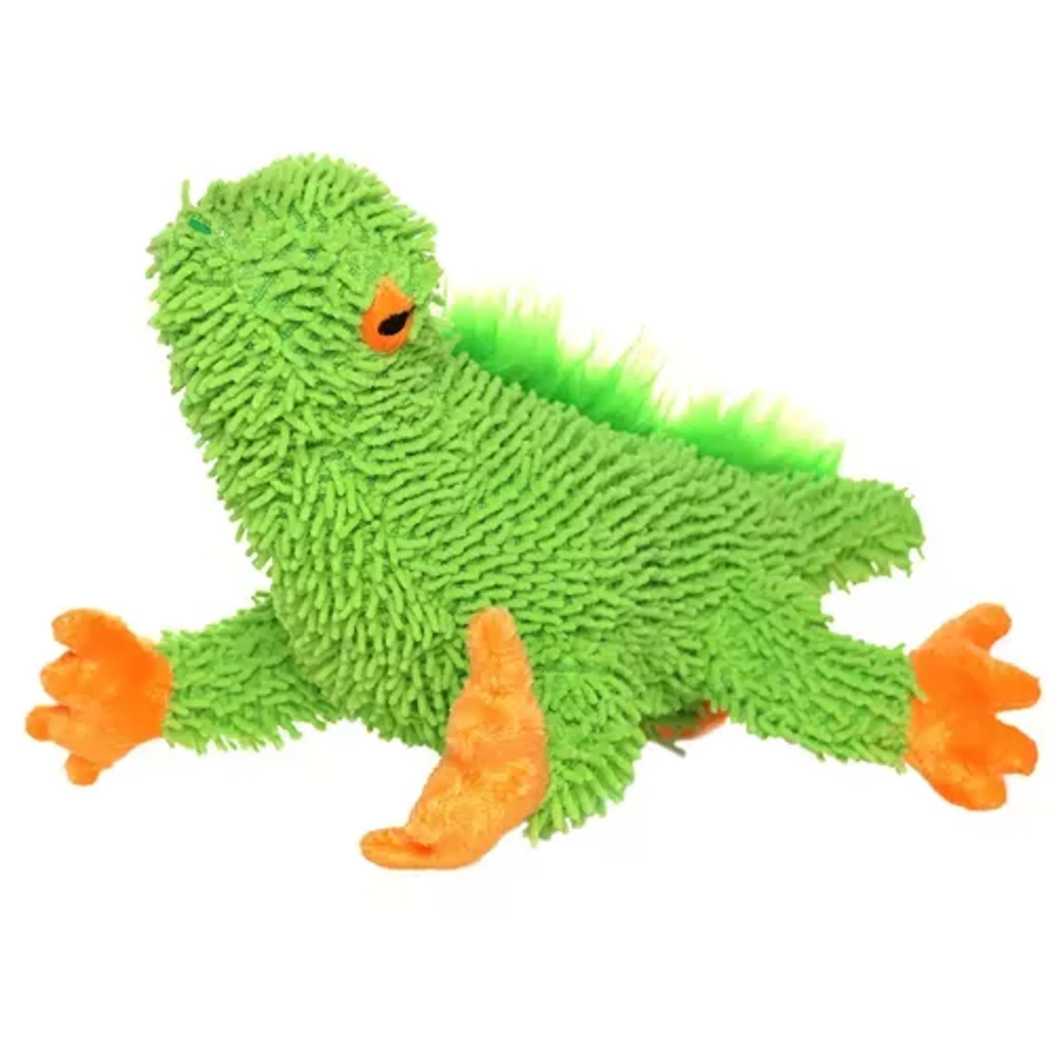 VIP Products Mighty Micro Fiber Lizard Dog Toy, plush interactive dog toy with realistic lizard design for pets.