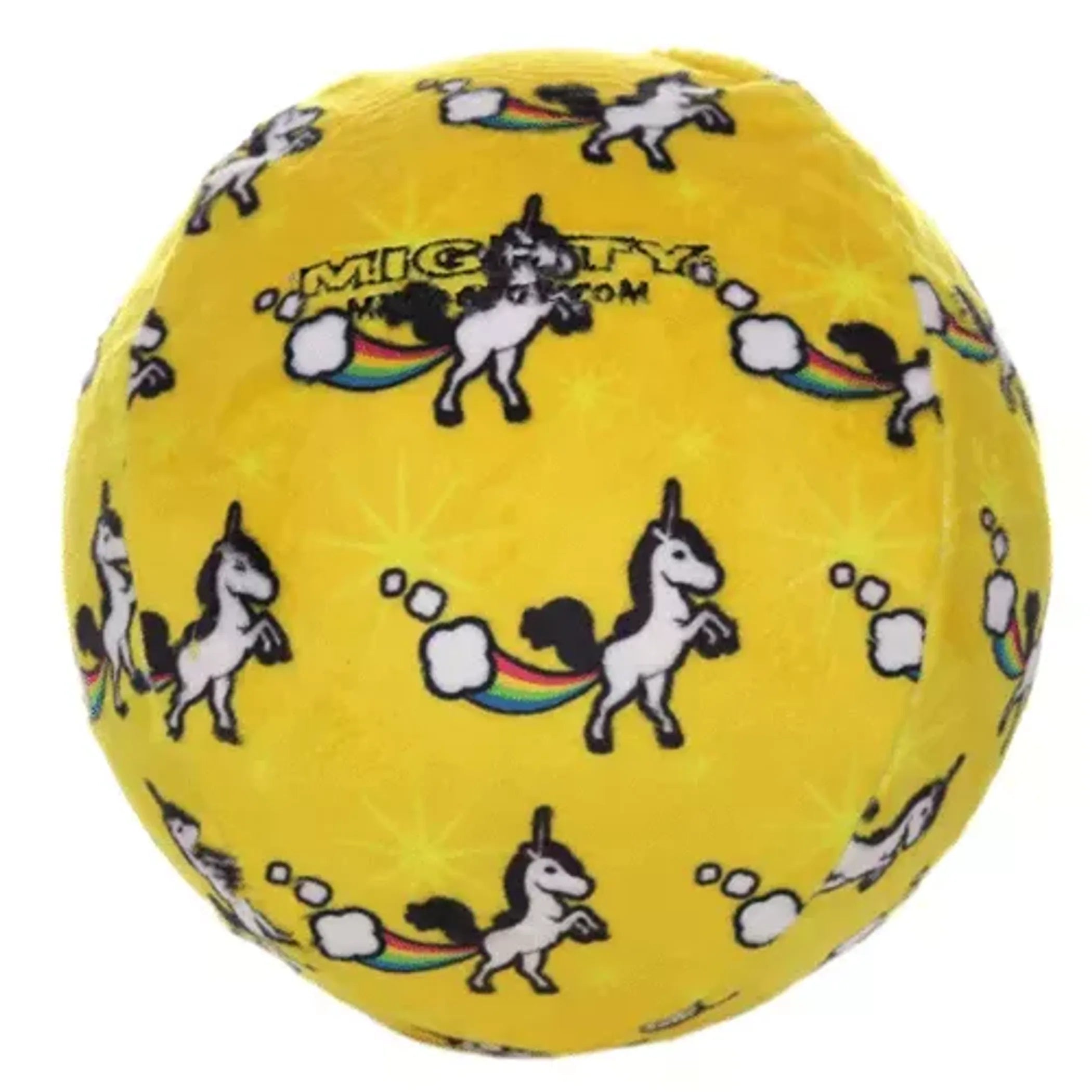 VIP Products Mighty Ball Dog Toy for interactive fetch and chewing play, durable rubber ball for dogs.