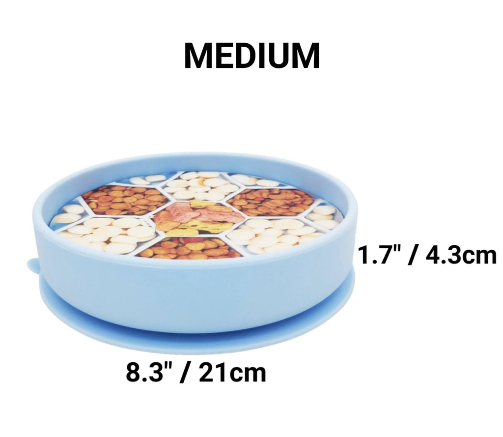 Mr. Peanut's Silicone Slow Feeder Dog Bowl | Enrichment Feeding Bowl | Brandywines Time