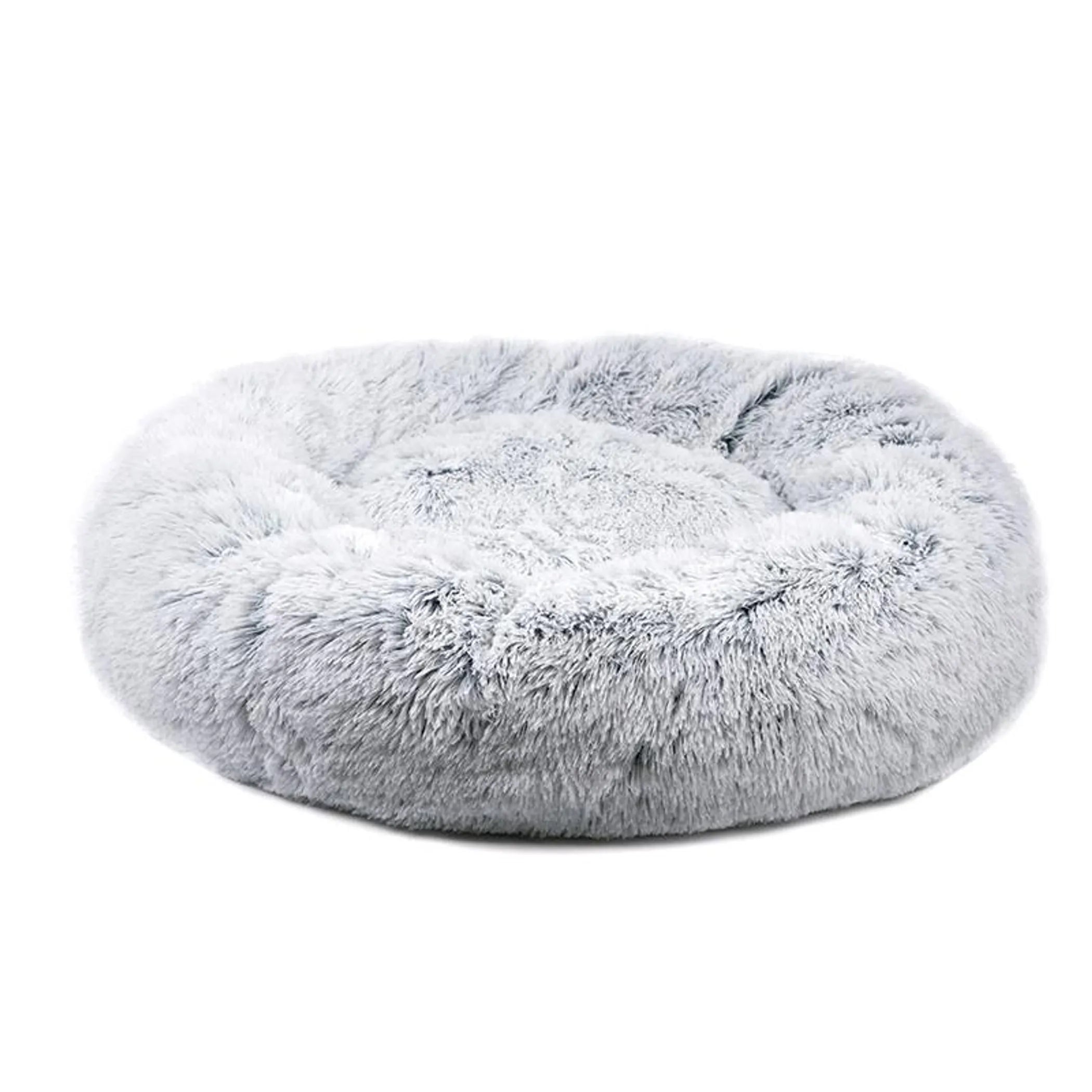 Soft Mr. Peanut's OrthoPlush dog bed with plush fabric, cushioned sides, and a cozy interior for comfortable pet rest.