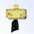Bark Fifth Avenue Summer Butterfly Pickup Bag Holder in vibrant design, ideal for waste bags and outdoor cleanup.