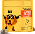 DR WOOW Allergy and Immunity Soft Chews for pets, supplement treats for allergy relief and immune support, in a resealable pouch