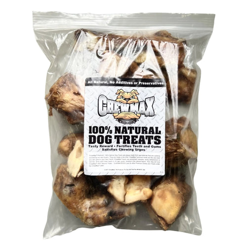 ChewMax Pet Products Beef Tidbit dog treat bag for training and rewards, featuring small, chewy treats in a portable bag.