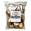 ChewMax Pet Products Beef Tidbit Dog Treat Bag for training and rewards, featuring assorted treats in a resealable bag.