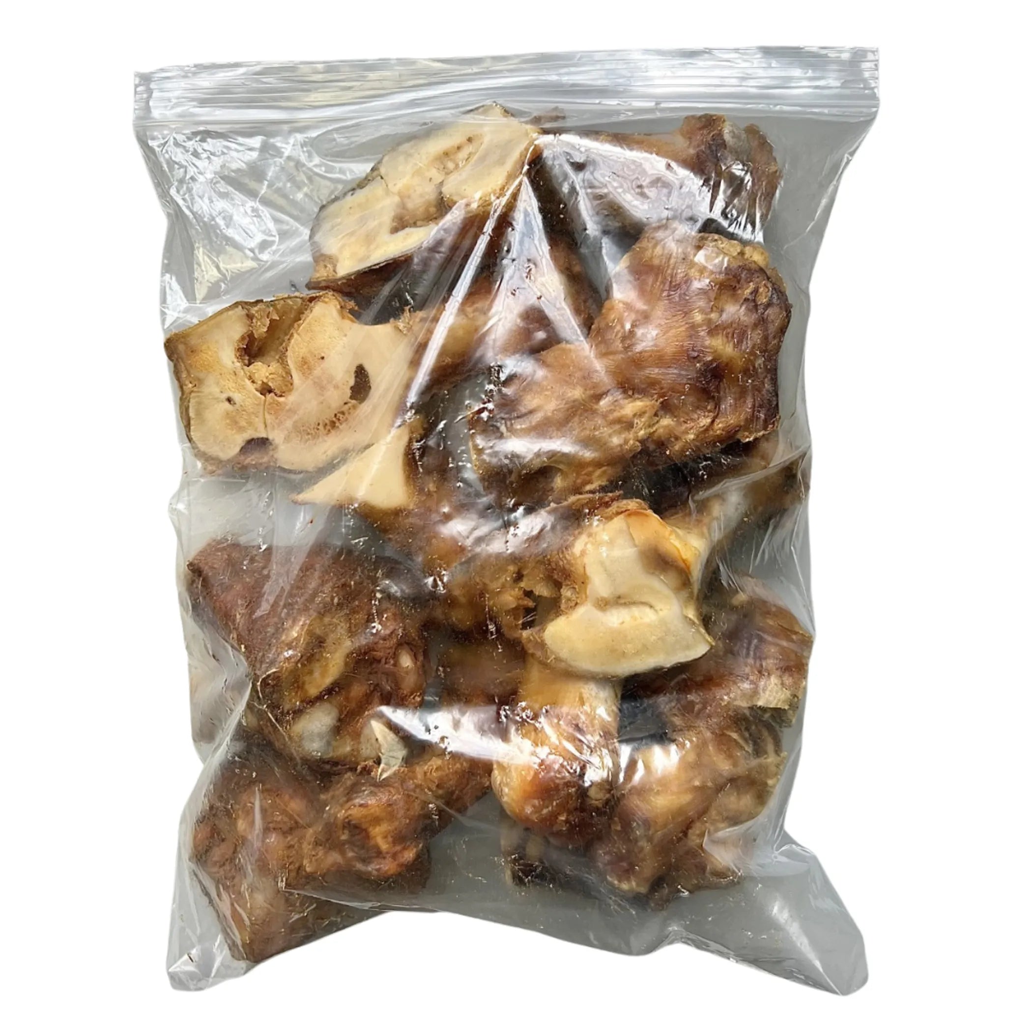 ChewMax Pet Products Beef Tidbit dog treats in a bag, ideal for training and rewarding dogs, with visible treats inside the bag.