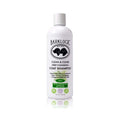 Pet dog with clean, shiny coat using Logic Products BarkLogic Deep Cleansing Coat Shampoo for pets.