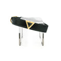 DIPHDA Jet Onyx collar charm set for pets, featuring stylish black onyx charms on a pet collar.