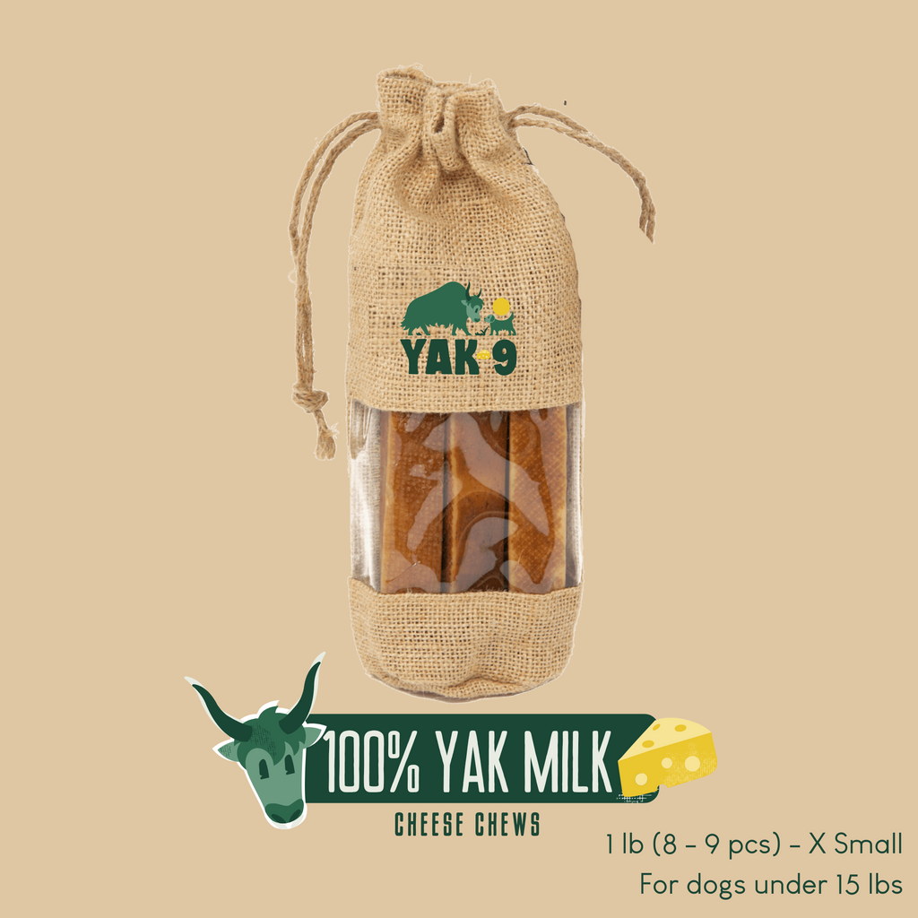 100% Yak Milk Chews for Dogs