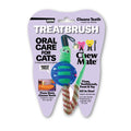 Chewmate Oral Care Floss & Treat Toothbrush Toy for dental care, featuring a colorful toothbrush and treat design.