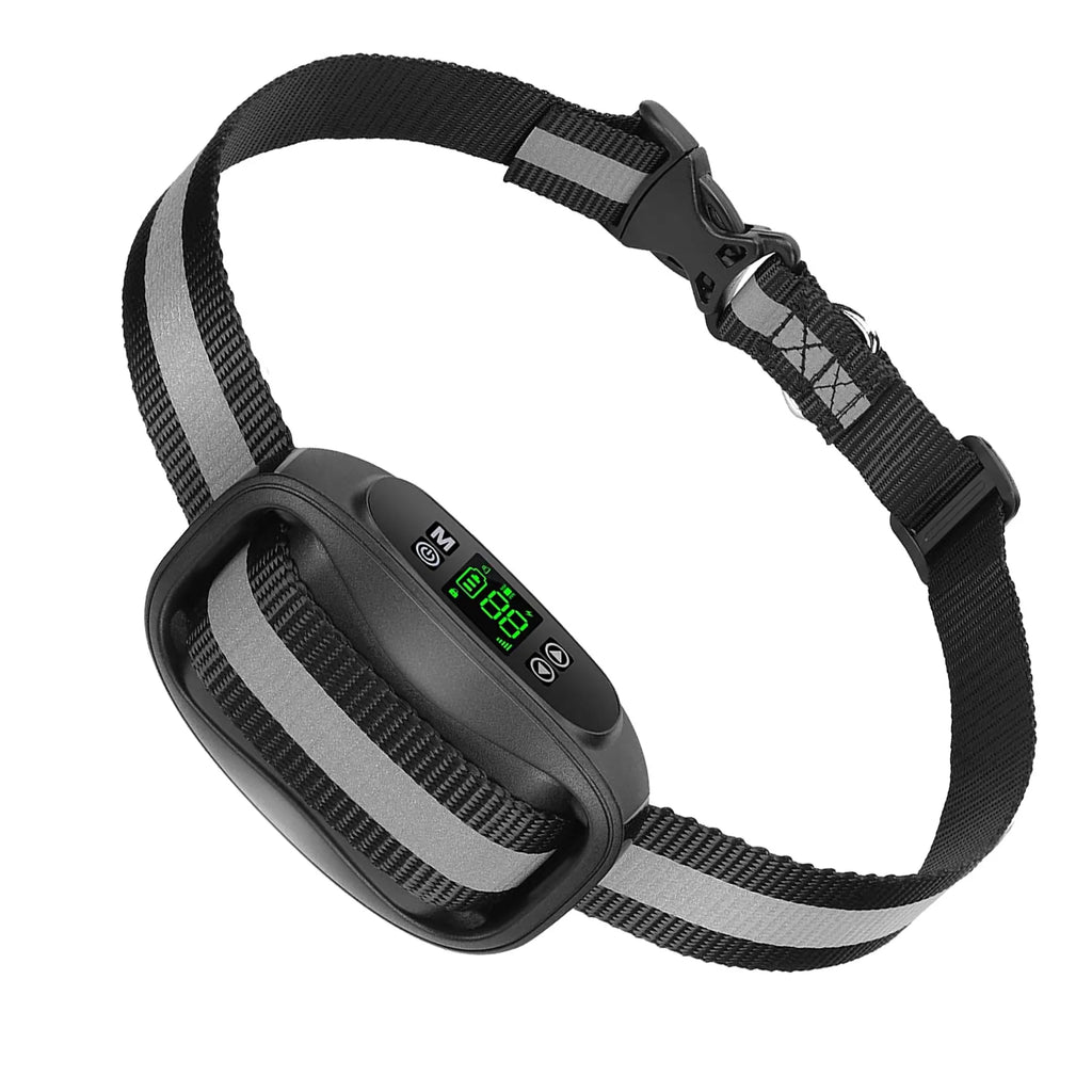 Wireless GPS dog fence system by Linx Group for outdoor pet safety, showing the device and outdoor setup with pet boundary area.