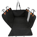 Linx Group dog car back seat cover for travel, waterproof pet seat protector with adjustable straps and side flaps.