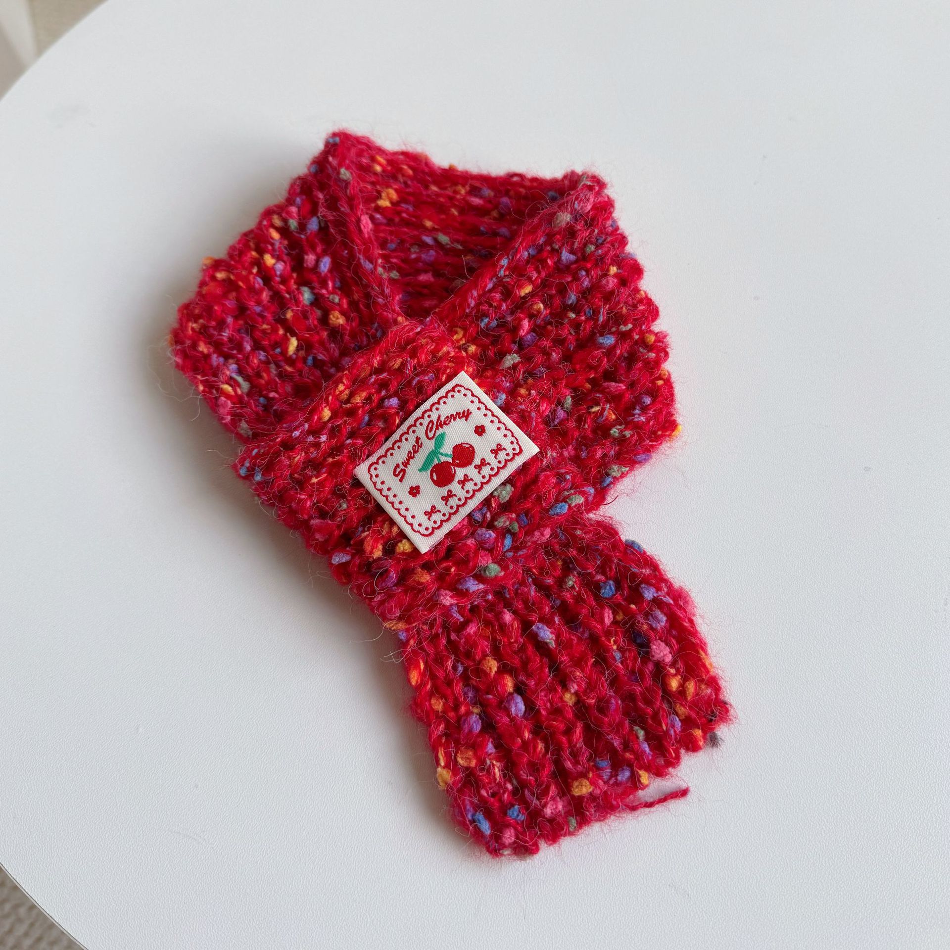 Knitted Warm Bib And Saliva Towel For Dogs