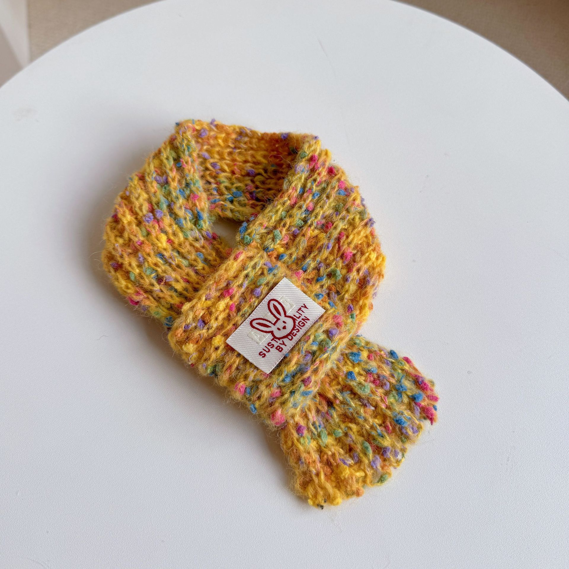 Knitted Warm Bib And Saliva Towel For Dogs