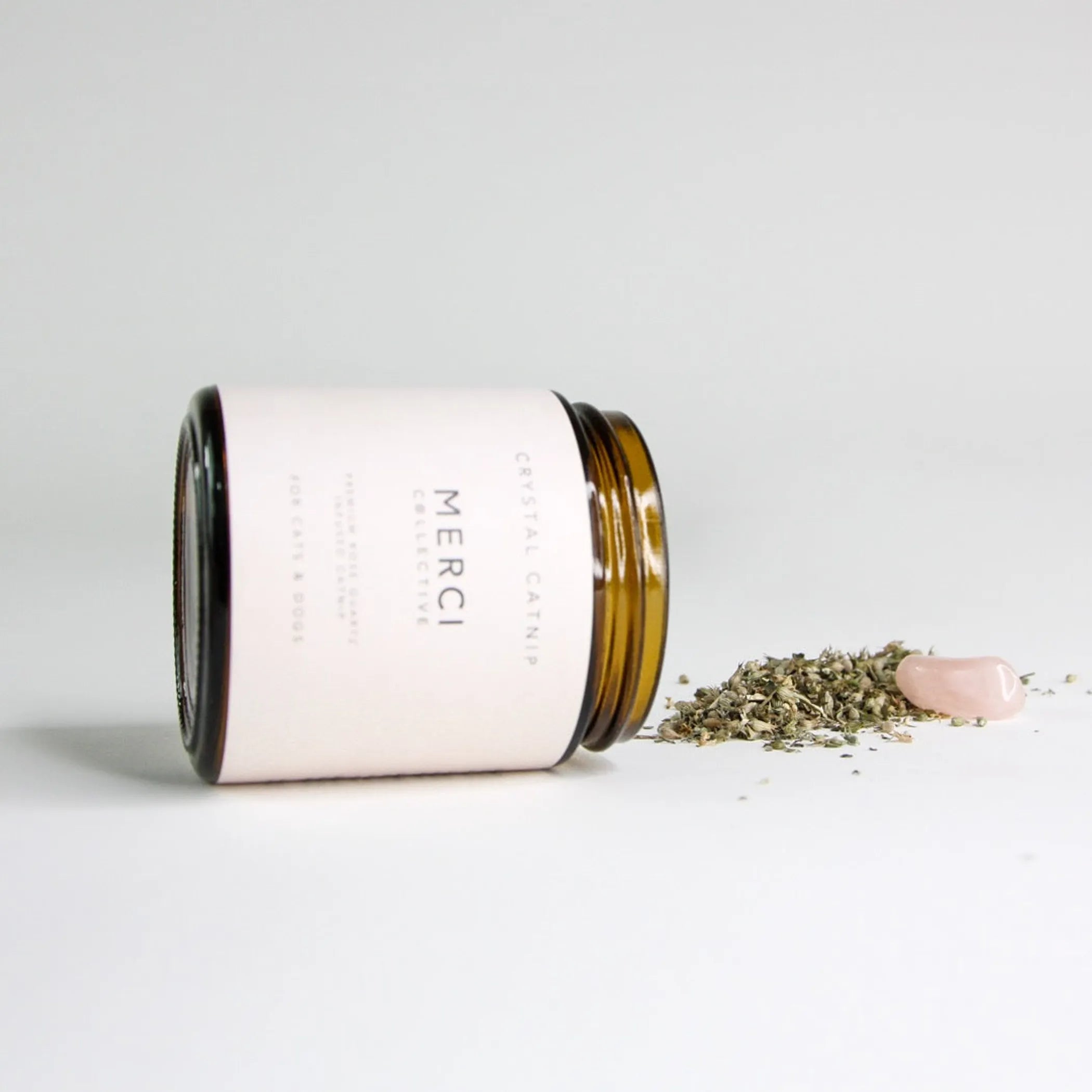 Crystal catnip treats for cats and kittens from Merci Collective, designed for interactive enrichment and play.