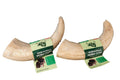Dog treats made from water buffalo horn core by Rozie's Pet Supply, natural, grain-free, high protein, long-lasting chew for dogs.