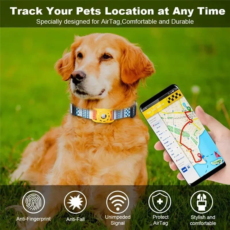 Digital Printing Collar for Apple Airtag - Pets Accessories (Private Listing U3765287)