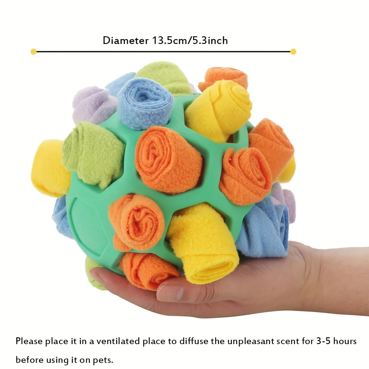 Red interactive dog toy puzzle ball from AliExpress, designed for mental stimulation and treat hiding for dogs.