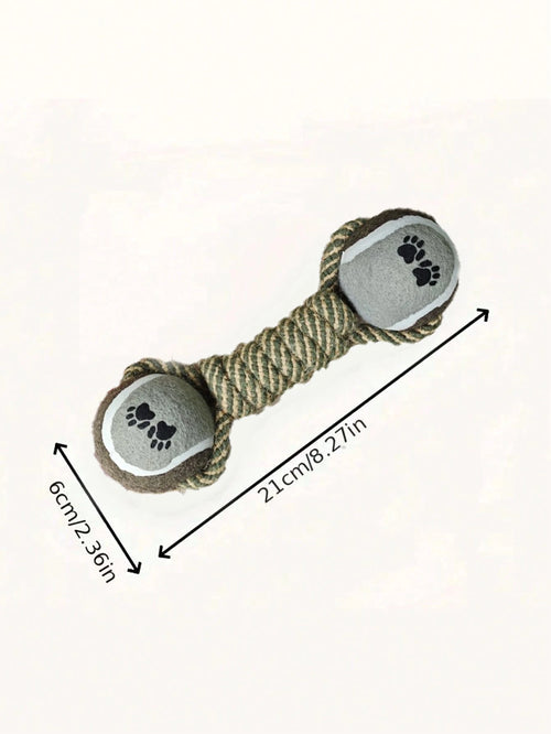 Durable pet chew toy for dogs, indestructible teeth cleaning toy made of tough material, designed for long-lasting play.