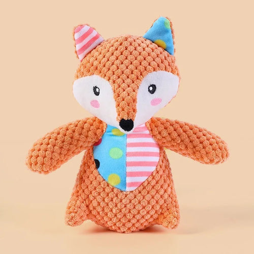 Cute elephant-shaped dog chew toy from AliExpress, bite-resistant, interactive, squeaky puppy toy for dogs to play and chew.