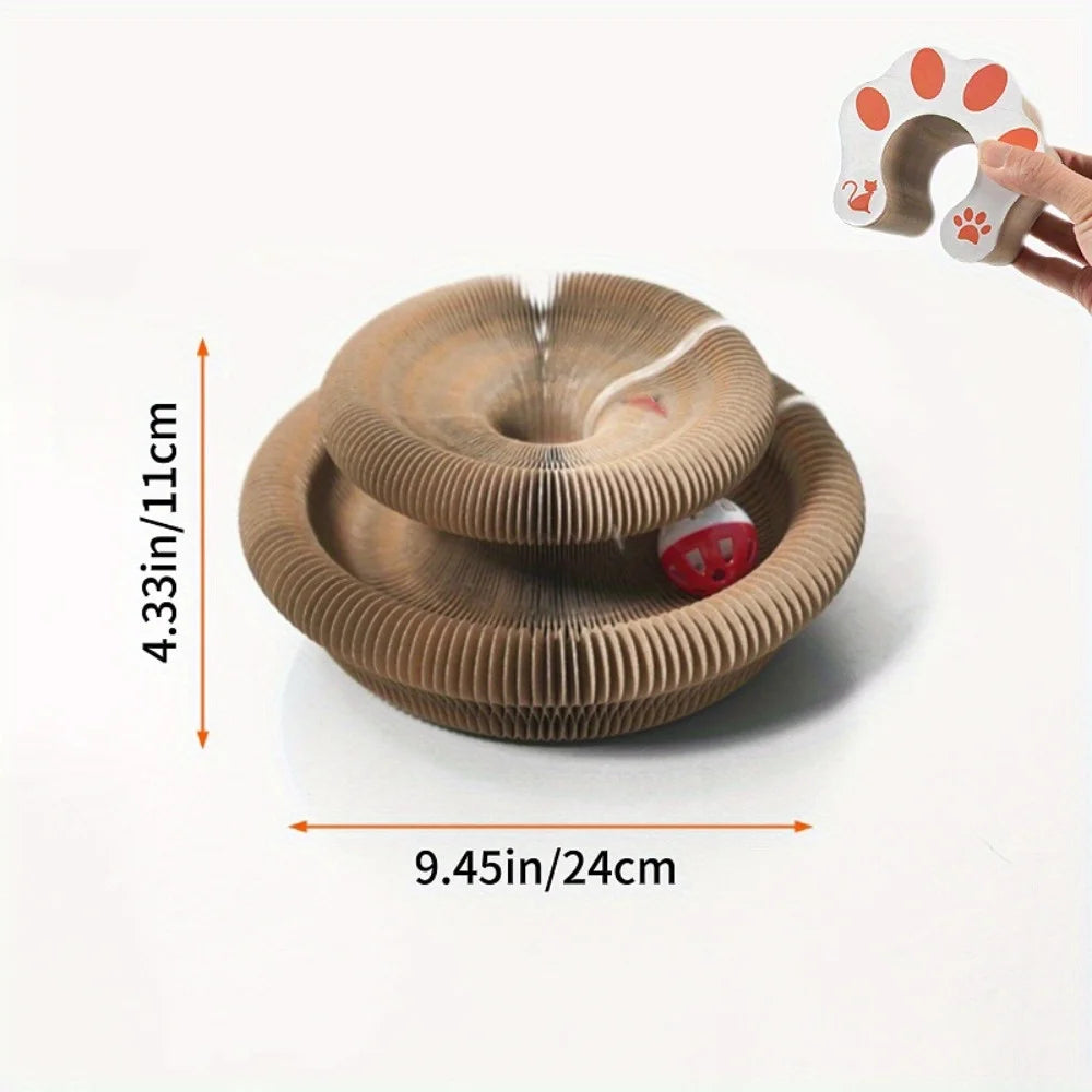 Interactive Magic Organ Cat Scratching Board by AliExpress, featuring a colorful, fun design for cats to scratch and play.