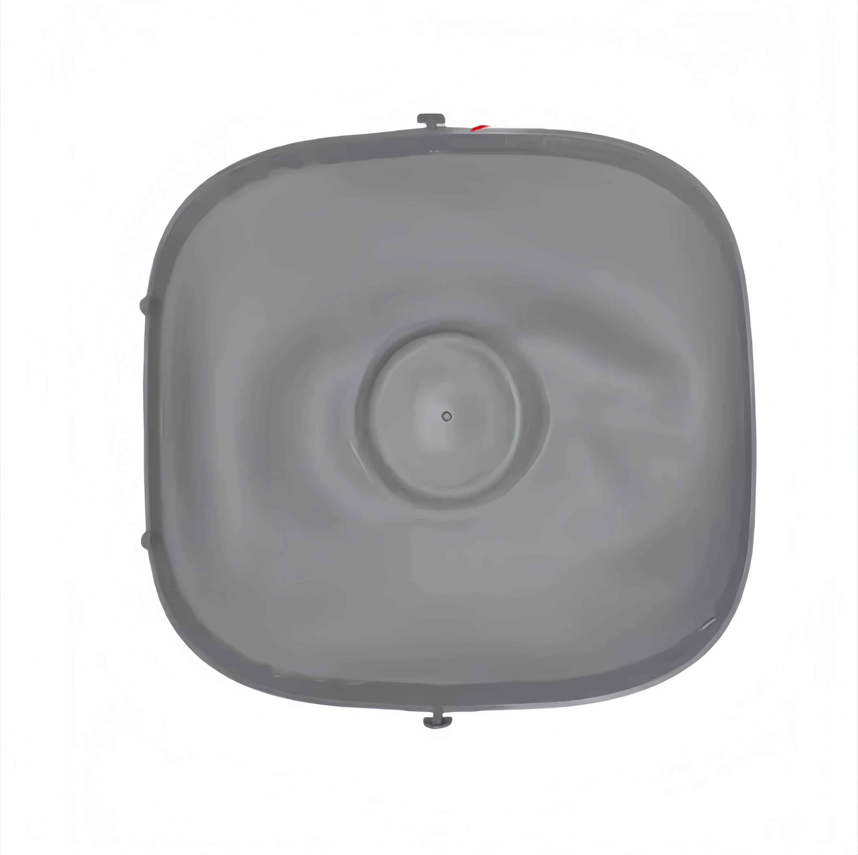 Gray silicone cat litter mat from Tonepie for self-cleaning litter boxes, designed to trap litter and keep floors clean.