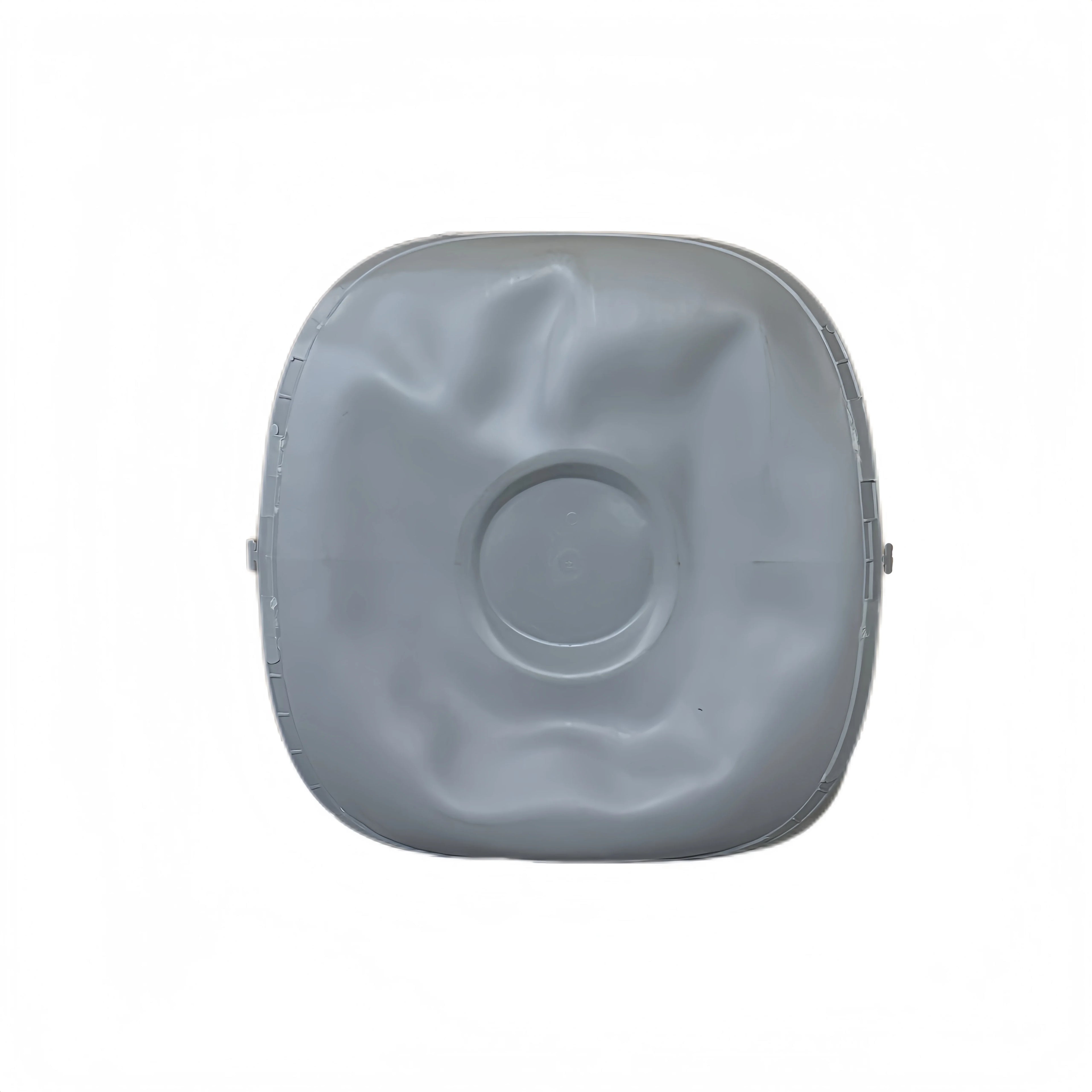 Gray silicone cat litter mat from Tonepie for self-cleaning litter boxes, designed to trap messes and keep the area tidy.