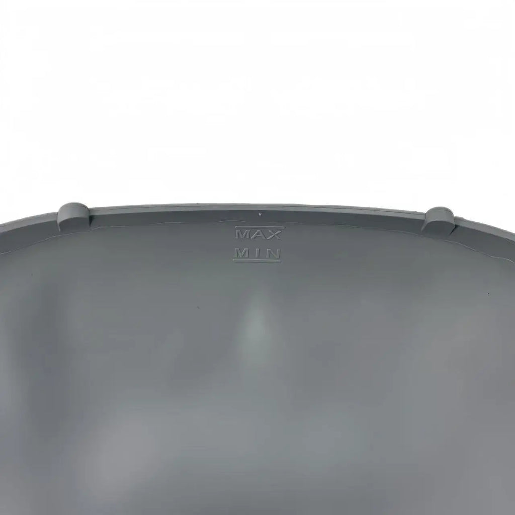 Gray silicone cat litter mat from Tonepie for self-cleaning litter box, designed to catch and hold litter from cats' paws.