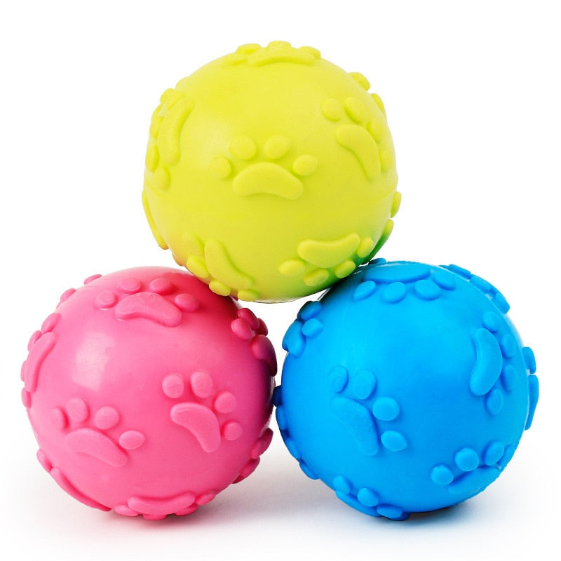 Red indestructible dog chew toy for small dogs, durable and tough, designed for aggressive chewers, made by AliExpress.