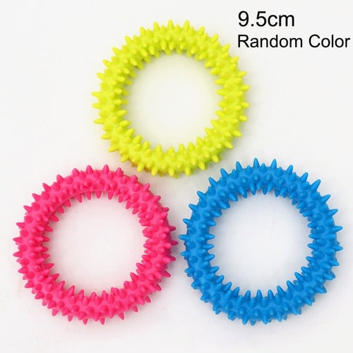 Red indestructible dog chew toy for small dogs, durable and suitable for aggressive chewers, from AliExpress.