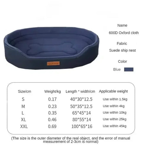 Green fluffy dog sofa bed for large and medium dogs, with soft cushions and cozy blanket, ideal for comfortable pet lounging.