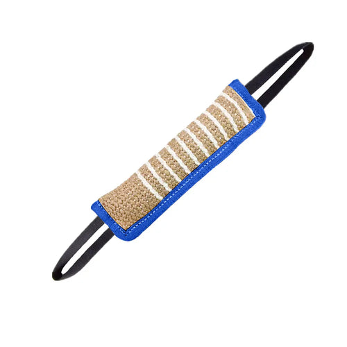 Green Jaoseko Dog Bite Rods for training and teeth grinding, durable dog toy stick designed for canine dental health and play.