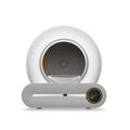 Automatic Cat Litter Box by AliExpress with self-cleaning feature, large size, electric operation, suitable for cats.
