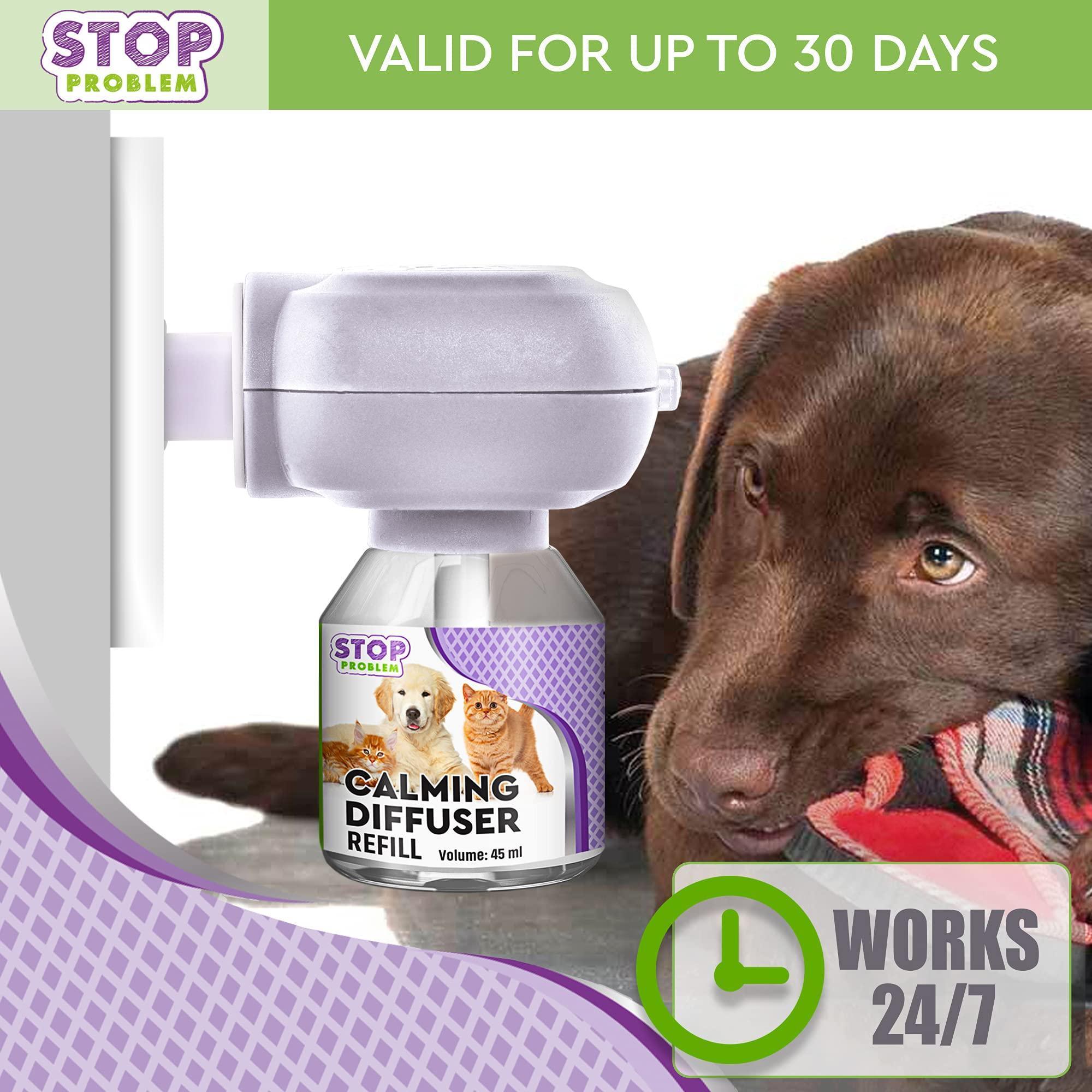 Brandywines Time cat calming diffuser releasing feline pheromones for stress relief and anxiety reduction in pets.