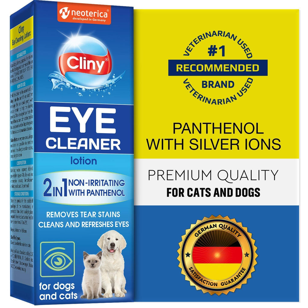 Brandywines Time cat and dog eye wash drops with applicator, tear stain remover and eye infection treatment for pets.