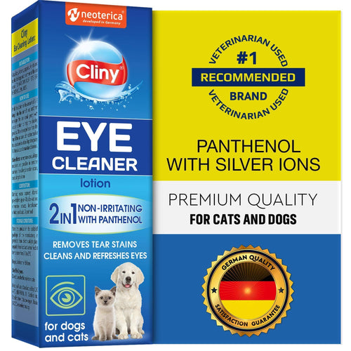 Brandywines Time cat and dog eye wash drops with applicator, tear stain remover and eye infection treatment for pets.